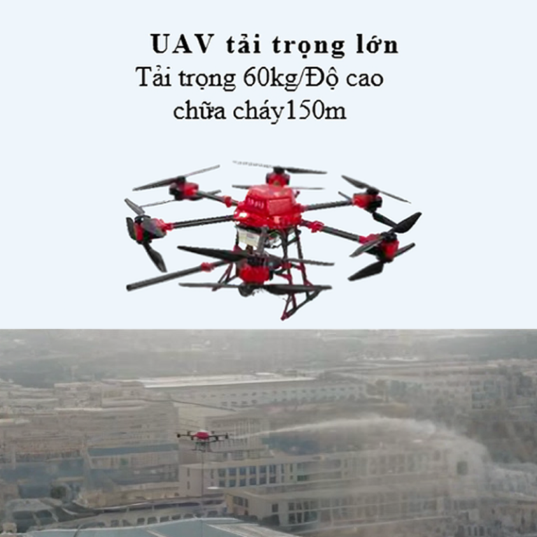 UAV CHỮA CHÁY CHO NHÀ CAO TẦNG