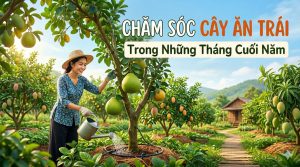 Chăm sóc cây ăn trái những tháng cuối năm đúng cách